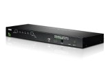 Switch KVM Aten Raft pentru montat echipamente 1U Neg, Numar de calculatoare: 256, Tastatura de tip port: USB, PS 2 Mouse tip de port: USB, PS 2 Video