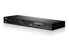 Switch KVM Aten Raft pentru montat echipamente 1U Neg, Numar de calculatoare: 256, Tastatura de tip port: USB, PS 2 Mouse tip de port: USB, PS 2 Video