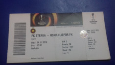 Bilet Steaua - Osmanlispor FK foto