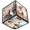 Cub Rama Foto Rotativ, 6 Poze , 10 X 10 Cm, Poze Familie, 360 Grade