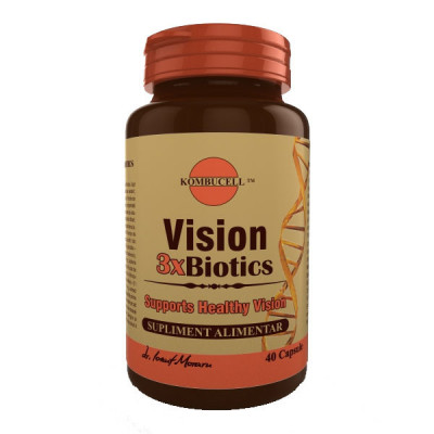 Supliment Alimentar Vision 3xBiotics 40 capsule Medica foto