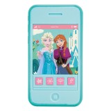 Telefon mobil de jucarie Frozen 2, cu efecte sonore, albastru, CMCLASS