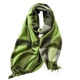 Esarfa groasa Cashmere verde