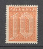 Deutsches Reich.1921 Timbre de serviciu MD.129