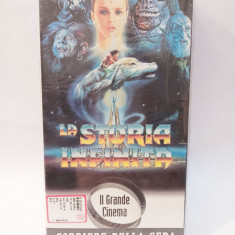 Caseta video VHS originala film - The NeverEnding Story sigilata limba italiana