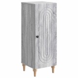 vidaXL Bufet Sonoma gri 33 x 34,5 x 90 cm Lemn prelucrat 894141