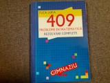 TUTA LUCA 409 PROBLEME DE MATEMATICA REZOLVARI COMPLETE GIMNAZIU