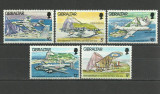 Gibraltar 1978 - Avioane, aviatie, serie neuzata