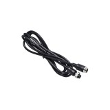 Cablu de extensie video pentru aviație CCTV 4 pini din cupru - negru 2m