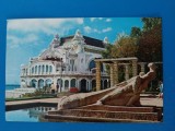 CPIB 23387 CARTE POSTALA - CONSTANTA. RESTAURANTUL &quot;CAZINO&quot;, CIRCULATA, 1971, STAMPILE, TIMBRU