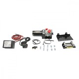 Troliu electric 12V 1360kg Motor 1KW cablu otel 4,8mm x 13.5m Hoteche BK77465