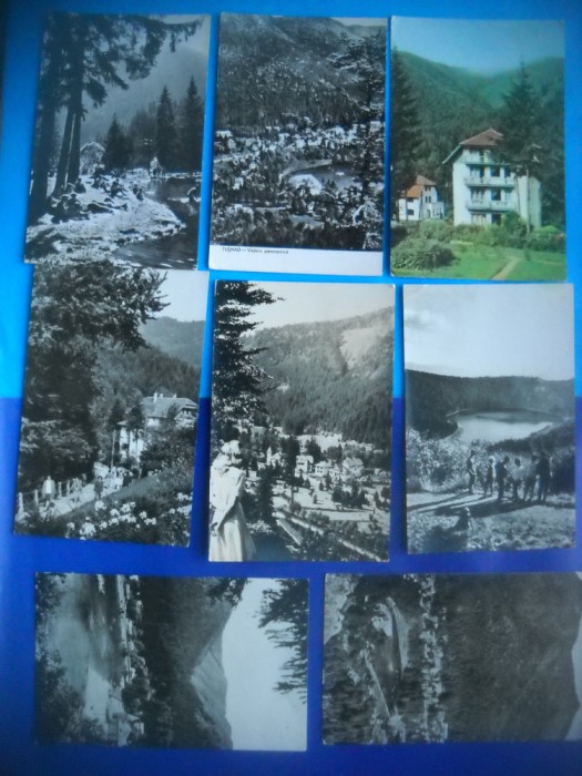 HOPCT LOT NR 182 TUSNAD JUD HARGHITA -8 CARTI POSTALE-RPR-CIRCULATE