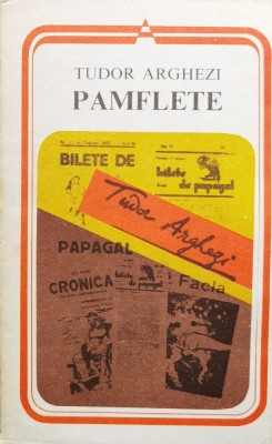 Pamflete - Tudor Arghezi , A1174 foto