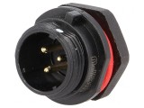 Soclu SP13 Tată 3 Pin IP68 pentru Panou