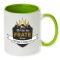 Cana maner verde personalizata &quot;Cel mai bun FRATE&quot;, INOVATIX&reg;. 330ml
