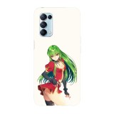 Husa compatibila cu Oppo A73, Viceversa, model Zero Mistress Code Geass, Silicon, TPU, Transparent, Carcasa