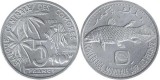 Comores 1992 - 5 francs, peste, UNC