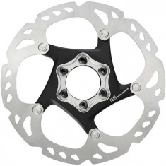 Rotor Disc Hydraulic Shimano Xt Rt86 L2 Icetec, 203Mm, Spider Negru, 6Suruburi foto