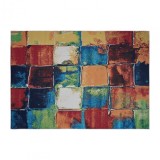 Covor Heinner Print Digital 3D 160x230 cm Rona, 100% Poliester, Antialunecare, Inaltime Fir 0.8 cm