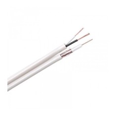Cablu coaxial RG59 si 2x0.5mm Cabletech