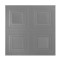 Tapet 3D autoadeziv, design in relief, gri, 1 cm grosime