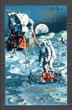 Ungaria.1973 Posta aeriana:Cosmonautica Apollo 16-Bl. ndt. XU.186, Nestampilat