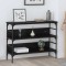 vidaXL Masă de consolă Stejar negru 100 x 32 x 75 cm Lemn compozit 883555