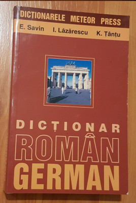 Dictionar german-roman de E. Savin, I. Lazarescu foto