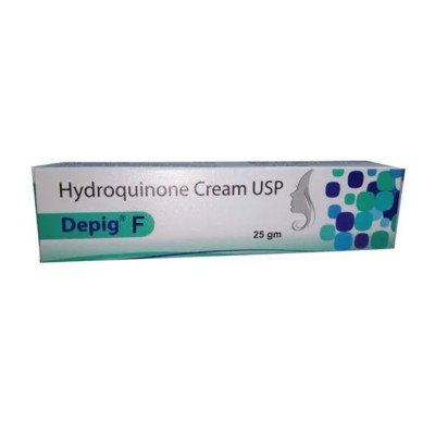 Crema, Intermed, Depig-F, Impotriva Petelor, Melasma, 4% Hidrochinona, 25gr foto