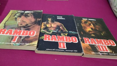 RAMBO 1+2+3 -DAVID MORRELL foto