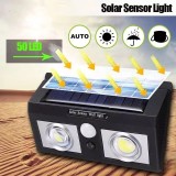 Lampa Led Cob BiTec BL-807 Cu Incarcare Solara si senzor de miscare