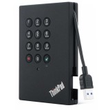 Cumpara ieftin Hard Disk Extern Lenovo 500GB Securizat cu PIN, Criptat, USB 3.0