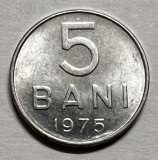 5 Bani 1975 Romania, UNC (1), Aluminiu