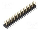 Conector şiruri pini tată 40 PIN 2,54mm gold flash SMT SAMTEC