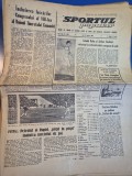 ziarul sportul popular 28 martie 1966 - iolanda balas,seban ciochina,ion tiriac invingator la turneul international de tenis de la bruxelles