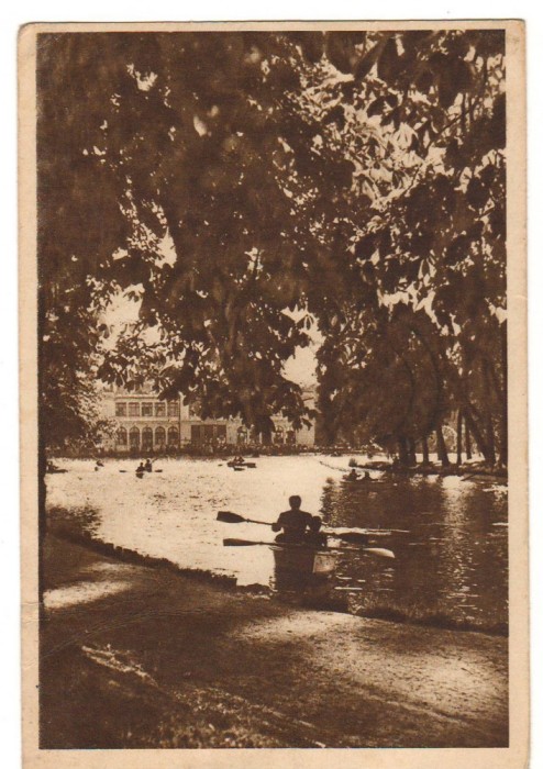 CPIB 18038 CARTE POSTALA - CLUJ. VEDERE DIN PARC, RPR, LIBRARIA NOASTRA