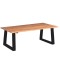 vidaXL Măsuță de cafea din lemn solid de acacia, 110 x 60 x 40 cm 244996