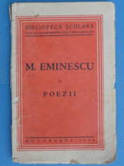 Poezii II - M. Eminescu foto