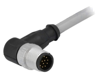 Conector M12 12P tată, cablu 5m foto