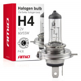 Bec Cu Halogen H4 12v 60/55w Filtru Uv (e4) Amio 01268, General