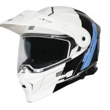 Casca moto Origine Adventure Cyborg rabatabila cu ochelari, culoare alb/negru, m... Cod Produs: MX_NEW 2040340181001L