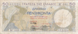 GRECIA 50 drahme 1935 VF-!!!