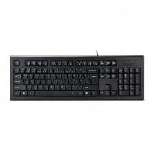 Tastatura a4tech krs85 cu fir 104 taste format standard usb negru