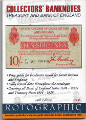 Collectors Banknotes Treasury and Bank of England - C.H.Perkins - 2006 foto