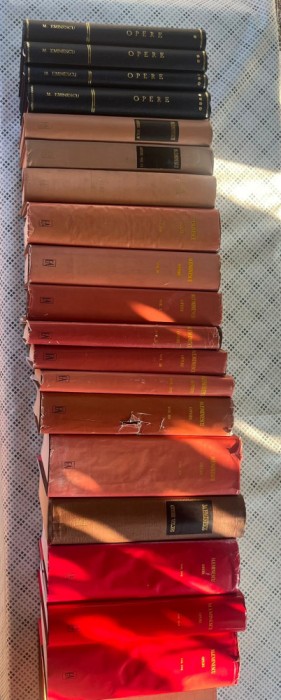 M. EMINESCU - OPERE. EDITIA PERPESSICIUS (19vol)