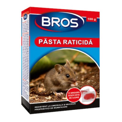Pasta raticida (JELEU) impotriva rozatoarelor 100 gr foto
