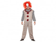 Costum Halloween clown vintage horror (pentru barbati) foto