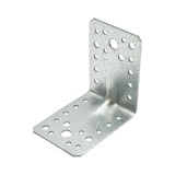 Vinclu de &icirc;mbinare cu &icirc;ntaritura 90x90x65 mm, otel zincat, 2 mm