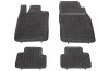 Covorase auto cauciuc tip tavita Nissan Qashqai J11 (2014-&gt;) Rezaw Plast, Negre, Elastomer