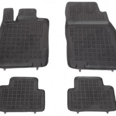 Set covorase auto din cauciuc Nissan Qashqai 2 (J11), dupa 2014 , presuri tip tavita marca Rezaw Plast